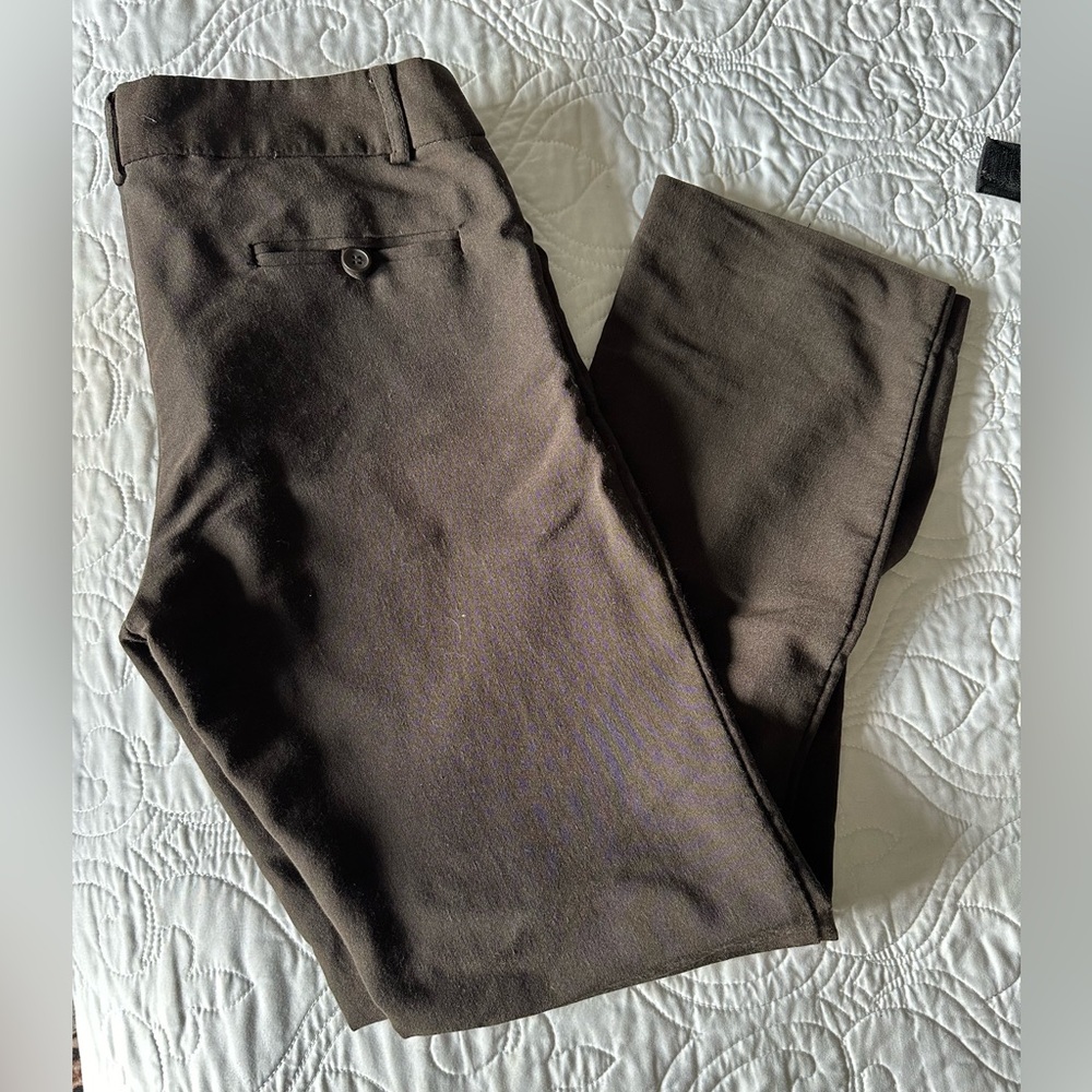 Brown slacks
